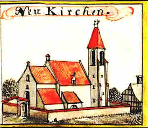 Neu Kirchen - Koci, widok oglny